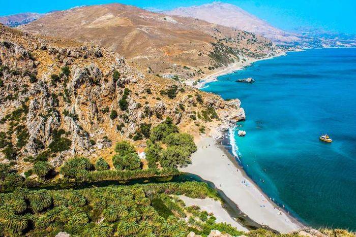 crete preveli beach