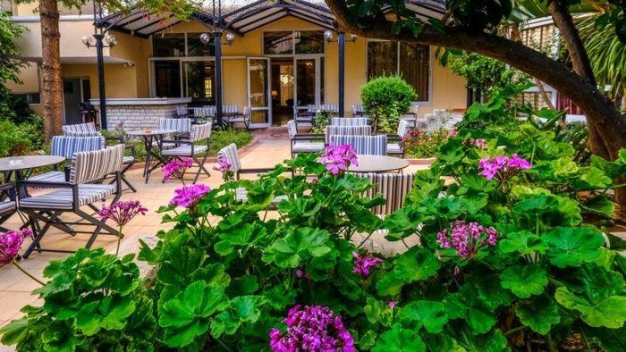 Achillion Palace garden hotel crete rethymno
