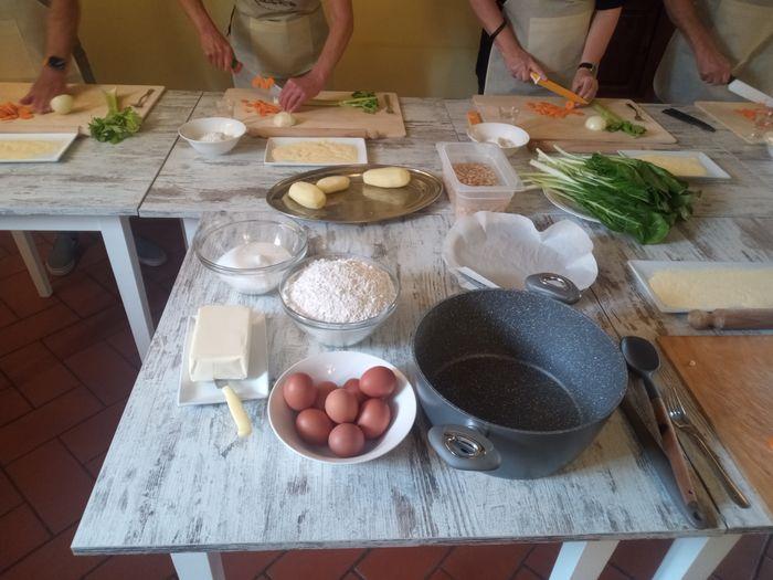 Preparing the perfect toscany feast! 